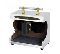 Electric Shoes Cleaner Shiner Sole Care Boot Shoe Polisher Brush Automatic Polishing Leather Shine Cleaning Machine Washer Quickly and Efficiently(Hard Brush Silver)