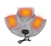 Electric Shoulder Warmer - Shoulder Warming, 1 Hour Auto Off, Heating Pad for Neck & Shoulder, Energy Efficient, Double Sided Flannel Fabric, Ideal for Remote Work Small Size