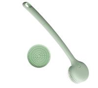 Electric Shower Head Rubber | 2-Way Windigkeits-Bürste,Aufladbare Langer Griff Rotierende Badebürste | Für Hautmassage, Reinigung Von Gesicht, Körper Und