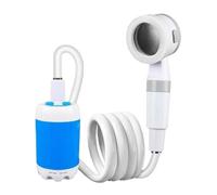 Electric Shower Sprayer - USB Charging Pump, Compact Water Stream | 5000mAh Electric Water Flow, Long Lasting Battery, Outdoor Bath Station, Mobile Shower Kit for Travel Car Wash Pet