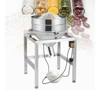 Electric Sieve Machine, Automatic Powder Sifter for Flour, Powders, Particles, Stainless Steel Vibrating Shaker, 120 Mesh