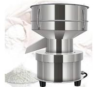 Electric Sieve Machine Automatic Shaker Stainless Steel Flour Processing Sifter,Powder Screening Commercial Vibrating Sifter 1350n/Min with 2PCS Screen Diameter 11.8inch,15cm-Screen