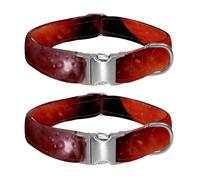 Electric Silence Secure & Comfortable Reflective Pet Collar with Quick-Release Buckle for Dogs and Cats