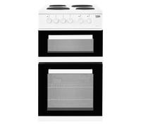 Beko KD533AW 50cm Twin Cavity Electric Cooker