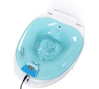 Electric Sitz Bath with Flusher and Fumigation, Foldable Sitz Bath Over The Toilet for Pregnant Women Hemorrhoids Patients on The Toilet Hip Bath Tub & Flusher, GWYYEUK