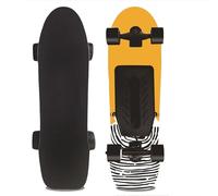 Electric Skateboard with Remote Control, 13.67 MPH Top Speed, 15.53 Miles Range, 4 Speed Settings, Easy Carry Design for Adults and Teens