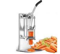 Electric Slicing Machine Electric Vegetable Slicer Electric Vegetable Slicer, Commercial French Fry Cutter, Manual Potato Cutter, Stainless Steel Fruit Vegetable Julienne, Incl. 1/4 and 3/8
