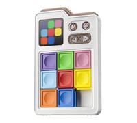 Electric Sliding Block Puzzle Toy for Mental Travel Size Reaction Memory Skill Training Challenge Games Interactive Electric Slide Puzzle Game