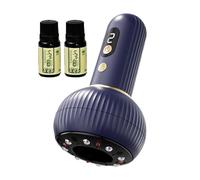 Electric - Smart Device of 9 Modalities - Portable Tool with Vibration and Heat for Body in Abdomen Buttocks Back Face Arms and Arms