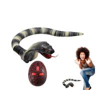 Electric Snake Toy with Remote Control | Electric Snake Toy Remote Control Realistic Fake Snake Prank Snake Real Snake Robot Snake Toy House Joke Play