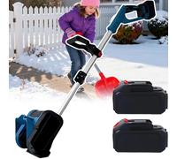 Electric Snow Blower 21v Rechargeable-Electric Snow Pusher, 31cm Wide Clearing + 8m Distance Snow Cordless Snow Shovel, Clearance Snowblowers For Sidewalks, Patios & Pathways