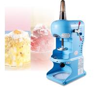 Electric Snow Cone Machine, 350W Commercial Ice Shaving Machine for Coffee Shops, High Efficiency Ice Crusher