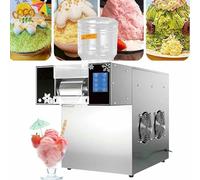 Electric Snow Cone Machine - Portable Ice Maker for Shaved Ice, Commercial Table-Top Slushie Maker, Fast Ice Crusher, 750W Korean Style Snowflake Maker