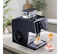 Electric Snow Cone Maker Machine - 180W Power, 0.8L Water Tank, 8 Speed Settings & Auto Cleaning - Ideal for Summer Parties & Home or Commercial Use