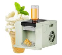 Electric Snow Cone Maker - Mini Shaved Ice Machine for Frozen Treats - Ice Crusher for Milk, Juice & Chocolate