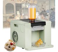 Electric Snow Cone Maker - Portable Slushie Machine with Separate Receiving Tray for Snowflake Ice, Ideal for Home Use, Parties, and Summer Treats