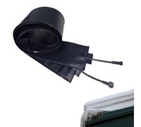 Electric Snow Melting Mats for Roof and Gutters, 50℃/122℉ Electric Heating Mat Outdoors, PVC Flexible Snow Melting Mats for Ice Dam, Waterproof and Moisture-Proof, Heated Roof Cable(500cm/16.4ft)