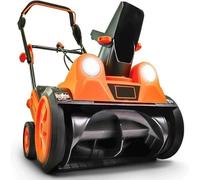 Electric Snow Shovel, 2200W with LED Lights, Adjustable Direction for Efficient Driveway, Road, and Garden Snow Removal, Powerful and User-Friendly