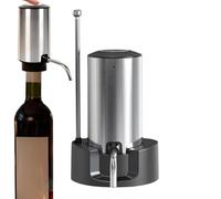 Electric Sobering Device, Quick Self-Cleaning, 17x6.3cm, Wine Aerator Poure, Electric Wine Aerator and Dispenser, Easy Setup, for Home Bar Office Restaurant Outdoor Camping Party