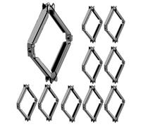 Electric Socket Box Fixer - 10 Socket Cassette Support Rod | 86mm Repairer Socket Box Socket | Socket Back Box | Wall Socket Electrician Repair Accessories For Home Garage