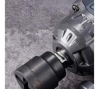 Electric Socket Wrench for Car - 65W Power Tool with Thickened Alloy Construction, Fast Tire Change Jack Socket Compatible with Most Veh