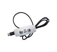 Electric Sofa Recliner Switch USB Charging Port 2 Button Hand Control Push Rod Motor Lift Switch Easy to Use Chair Lift Controller