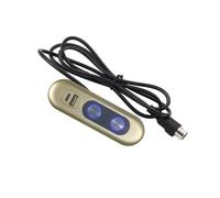 Electric Sofa Recliner Switches With USB Charging Port 2 Button 5 Pin Hand Control Lift Power Recliner