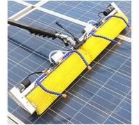 Electric Solar Panel Cleaning Kit - 4-8m Telescoping Rod, Water Fed Teles Brush, 1.1m Wide Cleaning Tool for Efficient Solar Panel Maintenance, 6m Reach