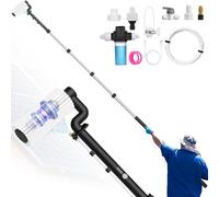 Electric Solar Panel Cleaning Kit, 6.2M Solar Panel Cleaning Brush