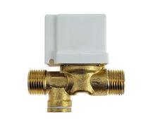 Electric Solar Solenoid Valve Copper DC12V 24 V Water Heater DN15 External Screw Thread 1/4" Normally Closed(DC12V)