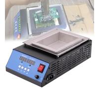 Electric Solder Melting Pot, Adjustable Temperature 30-400℃, Lead-Free Soldering Kit with Bath Plate for Welding and Soldering Projects
