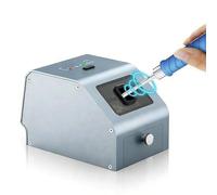 Electric Soldering Iron Cleaner with Copper Brush and Magnetic Drawer for Small Brass Tips - Efficient Cleaning Tool for Precision Soldering Maintenance