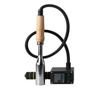 Electric Soldering Iron,Digital Temperature Adjustable Tool for Hot Foil Embossing and Custom Logo Stamping,Ideal for Leather Craft and Wood Projects