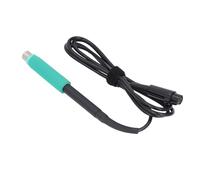 Electric Soldering Iron Handle, Flexible Ergonomic 75W Shockproof 24V Anti Break Protection Cover Welding Handle for Soldering Iron Station