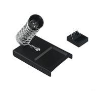 Electric Soldering Iron Handle Frame Set of 2 with Heat Resistant Bakelite Bracket and Sponge Tip Cleaner for Welding Work