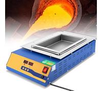 Electric Soldering Pot, Double Digital Melting Furnace with Adjustable Temperature up to 400°C, Efficient Heat Dissipation for Various Projects