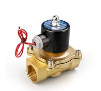 Electric Solenoid Valve 1/4 3/8 1/2 3/4 1 Inch DN8/10/15/20/25/50 Normally Closed Pneumatic for Water Oil Air 12V 24V 220(12v,DN15)