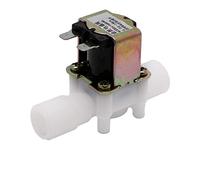 Electric Solenoid Valve, AC 220V Magnetic Water Air Inlet Valves Flow Switch N/C 1/2"
