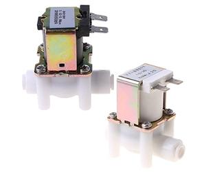 Electric Solenoid Valve for Water Purifier Refrigerator Normally Closed DC 12V 1Pcs