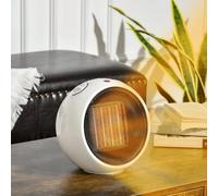 Electric Space Fan Heater Small Freestanding Mini Portable Desk Table Top Office [EEK: A+++]