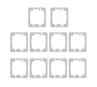 Electric Spacer - Pack of 10 Stainless Steel Repair Washers, Electronic Boxes Spacers - for Construction Site, Commerce, Industry, Home Renovation, Workplace, Household and Commercial