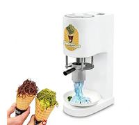 Electric Spaghetti Ice Cream Maker, 80W Noodle Maker for Gelato And Soft Serve, 4-in-1 Pasta Style Dessert Machine with 420ml Hopper, 7.9 Gal/Hr Professional Ice Cream Press for Kiosk and Home