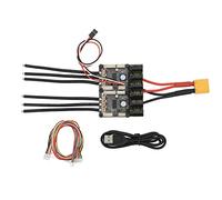 Electric Speed Controller Dual Drive Multi Control Mode Robot Electric Skateboard Motor Controller 14-60V Real Time Data Analysis Heat Dissipation Aluminum Alloy Update Support