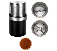 Electric Spice Blender, 200W Electric Wet and Dry Grinder with Removable Stainless Steel Bowl for Coffee Bean, Spices, Herbs, Nuts, Grains, Seeds