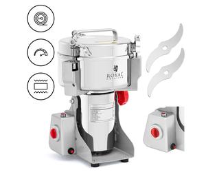 Electric Spice Grinder 1000 g 20 x 9 cm 3000 W Royal Catering - Spice Grinders by Silver