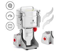 Electric Spice Grinder 2000 g 21 x 9.5 cm 3400 W Royal Catering - Spice Grinders by Silver