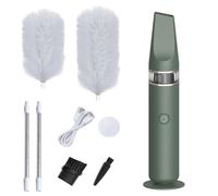 Electric Spin Duster - 360 Rotary Cleaning Brush, Extendable wing Wand