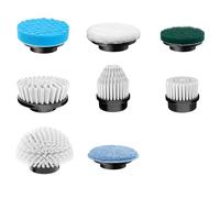 Electric Spin Scrubber 8 Pack Brush Heads, 8Pcs Replaceable Brush Heads for Electric Shower Scrubber for Cleaning, Suitable for All Brands of KS-2640&KS-2641 Electric Cleaning Brush