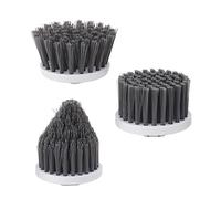 Electric Spin Scrubber Head Cordless Scrubber Brush Head Replacement Set for Improved Experience (Small Disc, Large Disc, Pointy)