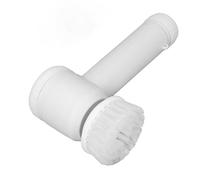 Electric Spin Scrubber, Rechargeable Bathroom Kitchen Cleaner, Cordless Power Scrubber with Extendable Handle, White